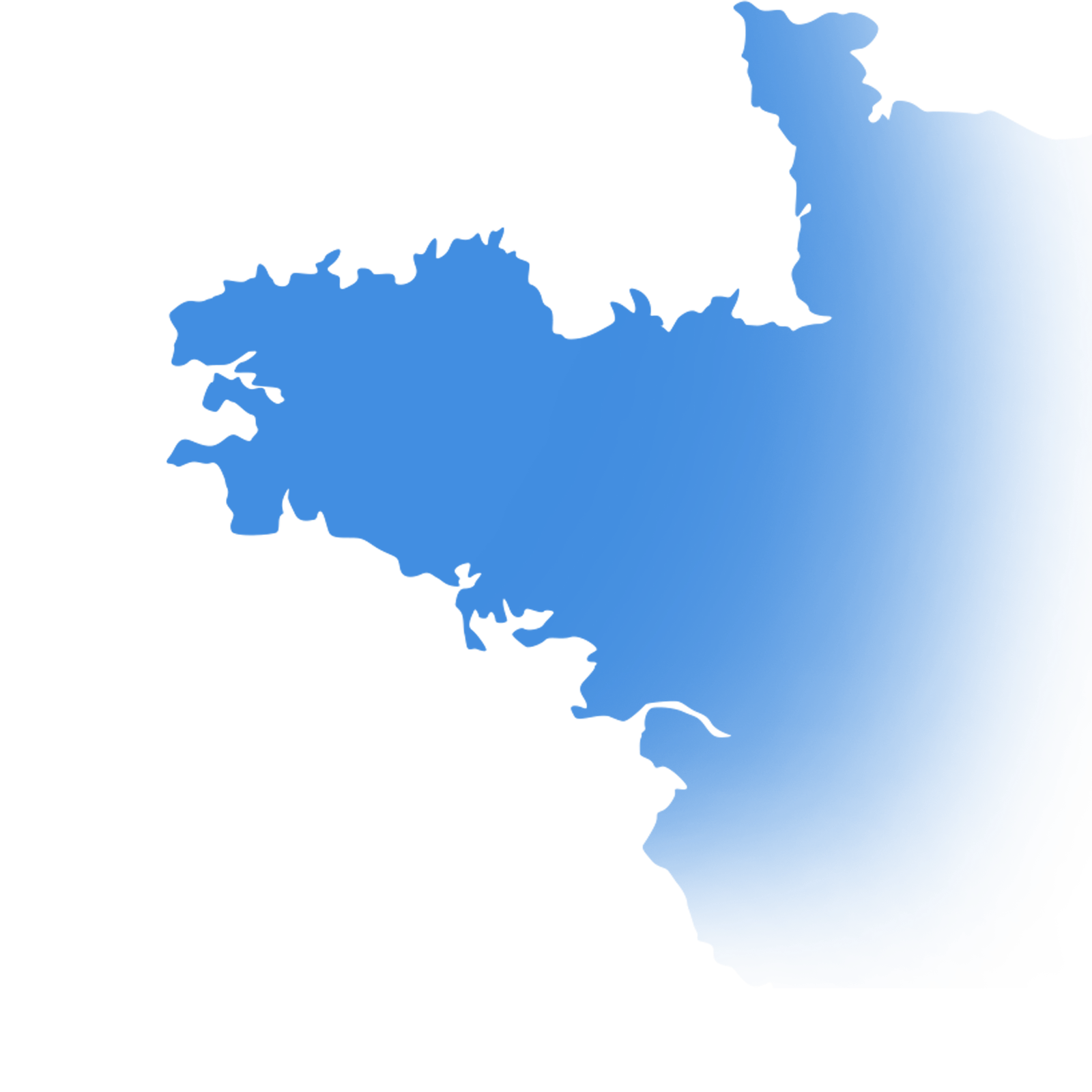 Zone d'intervention vidéaste Bretagne